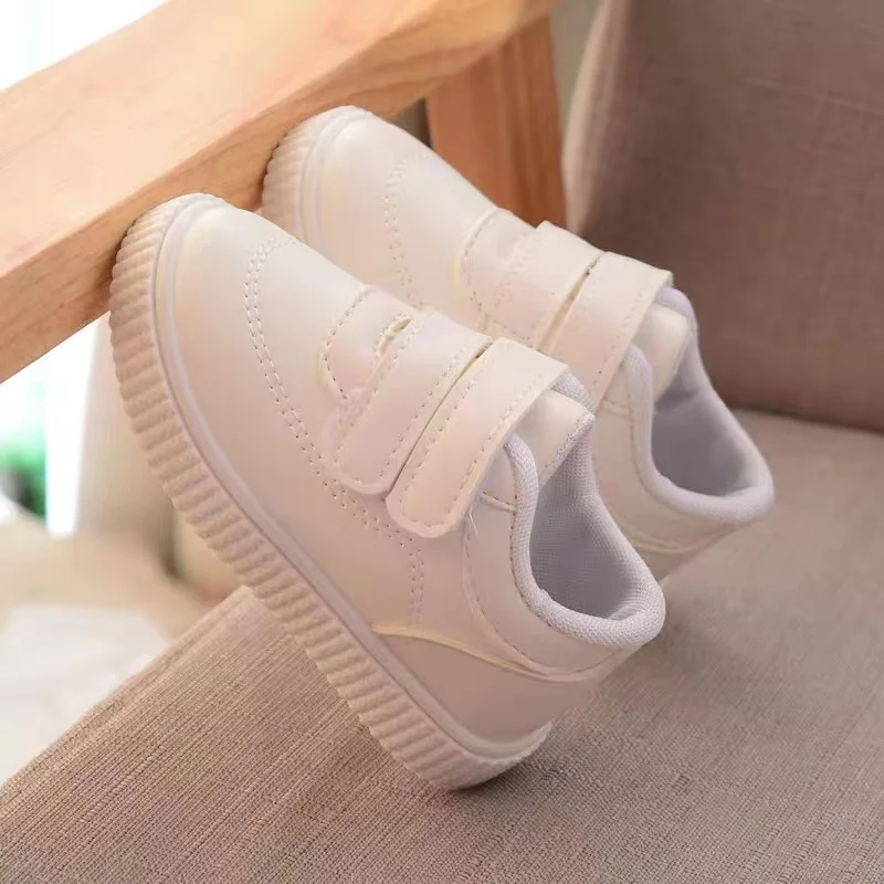 New Fashion High Quality Boys White Toddler Sneaker Children Flat Shoes Casual Baby Kids Baby Girl Shoes Running Shoes Gift