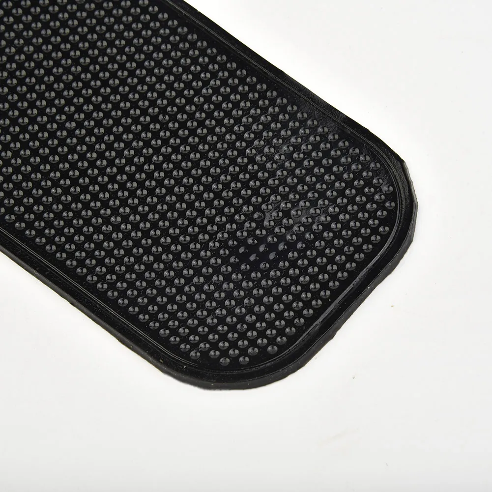 

1pc Car Anti-Skid Mat Recyclable Car Perfume Storage Black Pu Pad Multi-function Anti-Slip Mat For Car Home Office Tea Table