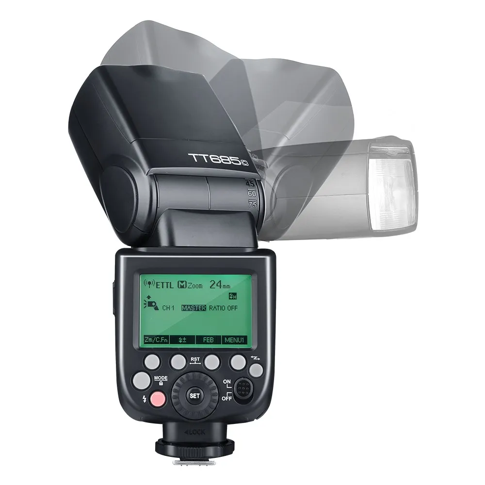 Вспышка Godox TT685C TT685N TT685S TT685F TT685O 2 4G HSS TTL GN60 Speedlite с триггером X2T для Canon Nikon Sony Fuji Olympus |