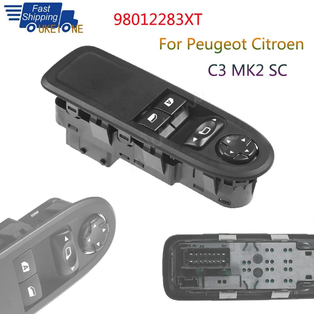 Автомобильные аксессуары 98012283XT оконный переключатель для Peugeot Citroen C3 MK2 SC