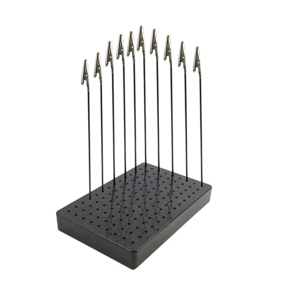 

Model Coloring Table Crocodile Clamp Base Bamboo Stick DIY Clip Miniature Kits Clips Spraying Workbench Alloy Metal Posters