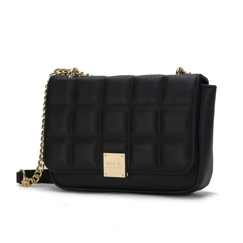 

. Chic Quilted Nyra Vegan Leather Collection Women's Shoulder Bag - Perfect for Everyday Use.