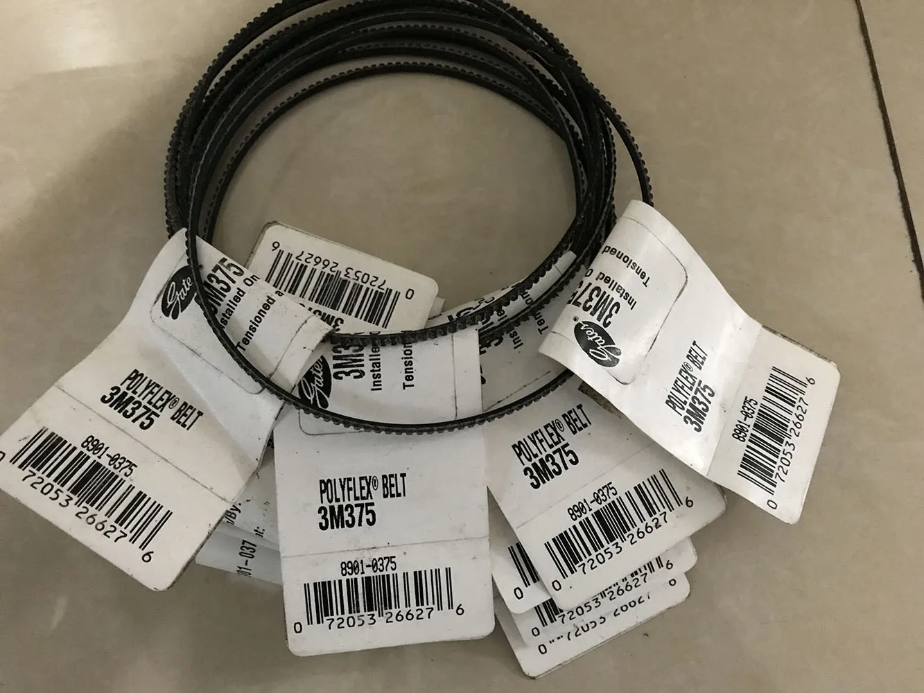 

Motor belt 5M355 5M365 5M375 5M387 V-belts Drive belt WM180V/WM210V lathe belt