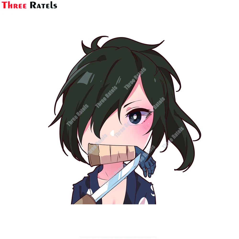 

Персонализированные наклейки и наклейки Three Ratels E105 Hyakkimaru Dorororo с защитой от царапин