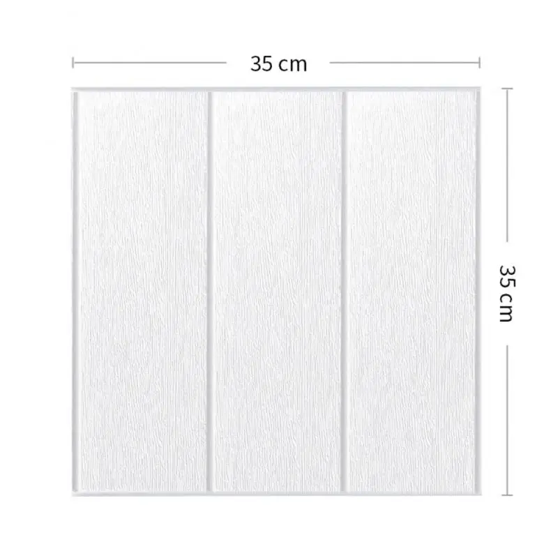 

3D Wall Sticker Wood Grain Self-adhesive Wallpaper Decoration Bedroom Living Room TV Background Diy Waterproof 3D Wallpaper