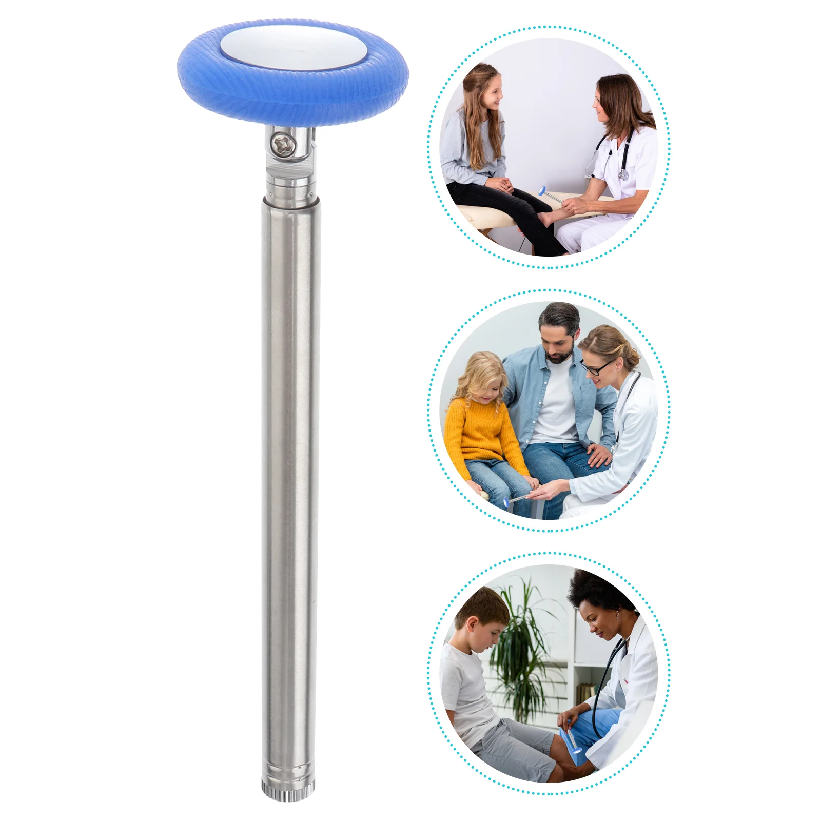 

1 Pc Zinc Alloy Diagnostic Multipurpose Reflex Hammer Plexor for Diagnosis