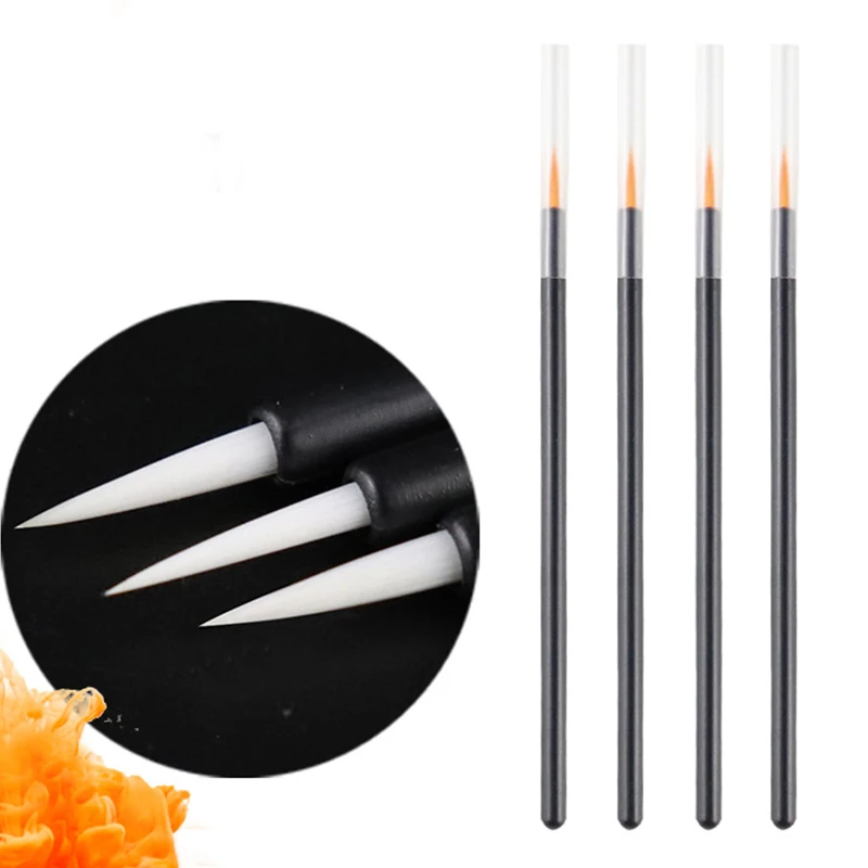 

100pcs Disposable Eyeliner Brush Liquid Gel Eyeliner Makeup Brush Precision Thin Long Eyeliner Brush Liner Brush Eye Makeup Tool