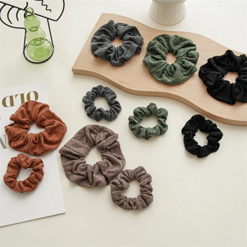 

Модные кашемировые эластичные повязки для волос для женщин, аксессуары для волос для девочек, заколка для конского хвоста, повязка на голову, головной убор, украшения для волос