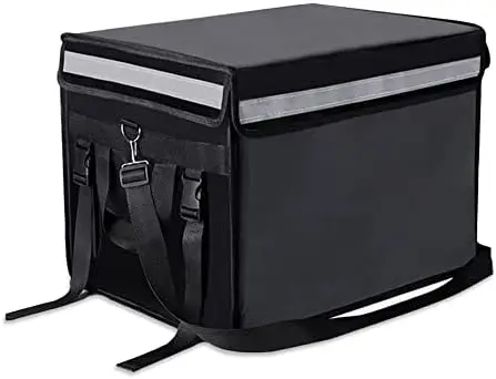 

Insulated Bags For Food Delivery XL - 18.1" x 13.8" x 13.8", Commercial Insulated Food Delivery Bag w/ Divider, Wate