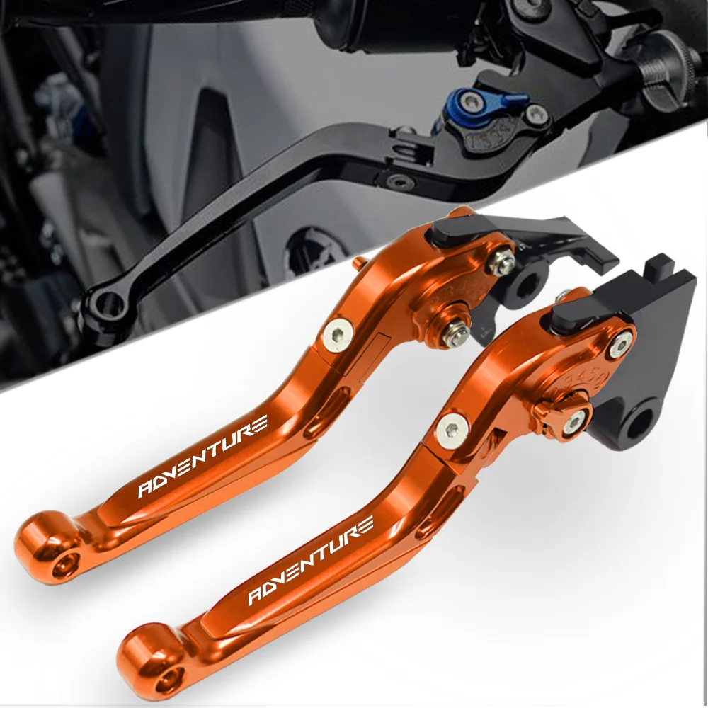 

Motorcycle Accessories CNC Adjustable Extendable Foldable Brake Clutch Levers For 890 Adventure 790 Adventure / R 2019 2020 2021