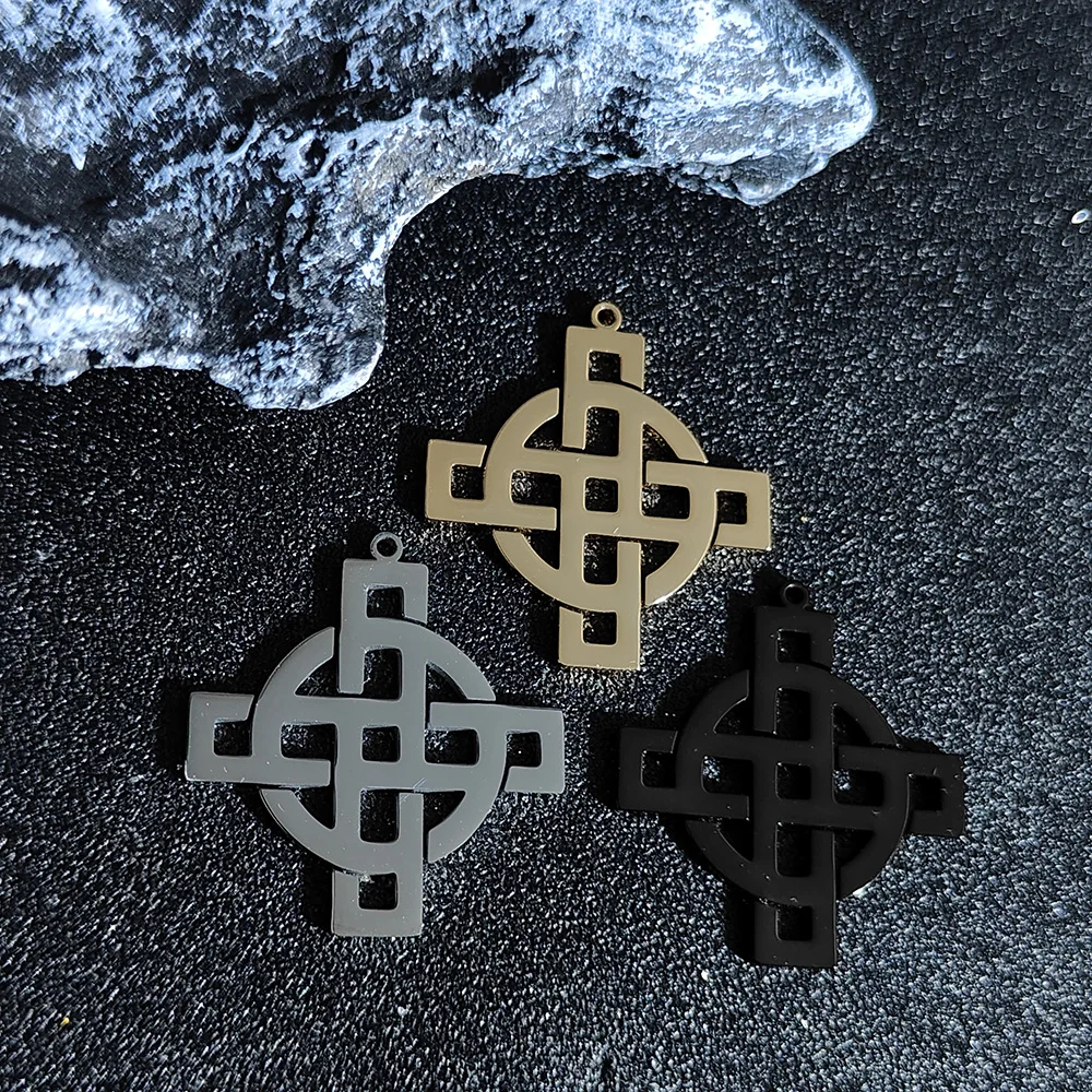 Подвеска из нержавеющей стали для изготовления ожерелья серег ручной работы