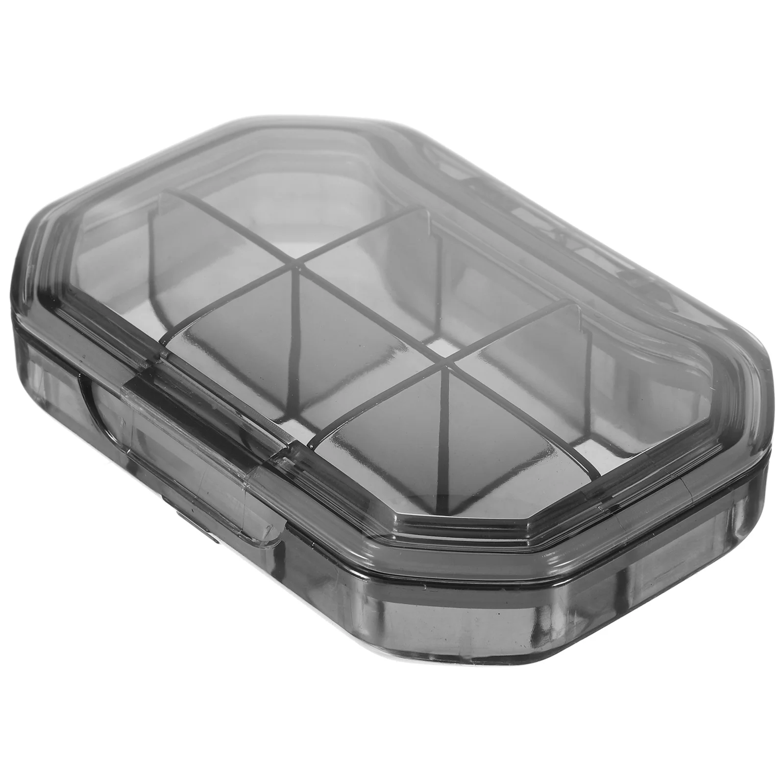 

Plastic Containers Daily Medicine Organizer Box Travel Case Weekly Day