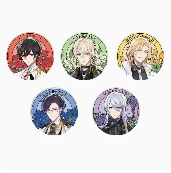 

Anime For All Time Alkaid Ayn Rorschach 58mm Figure 2948 Badges Botton Brooch Pin Gifts Kids Toy