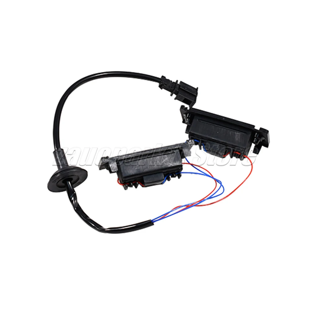 Фото Для VW Volksawgen Transporter T5 T6 Caddy MK2/MK3 2004-2015 корпус кабеля лампы заднего номерного знака 7H 0827740    Светлая оболочка №5