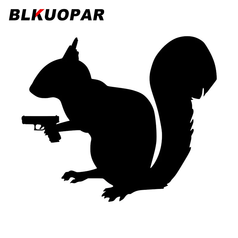 BLKUOPAR защищает ваши гайки, белка, автомобильная наклейка, устойчивая к царапинам Водонепроницаемая модная декорация для кондиционера