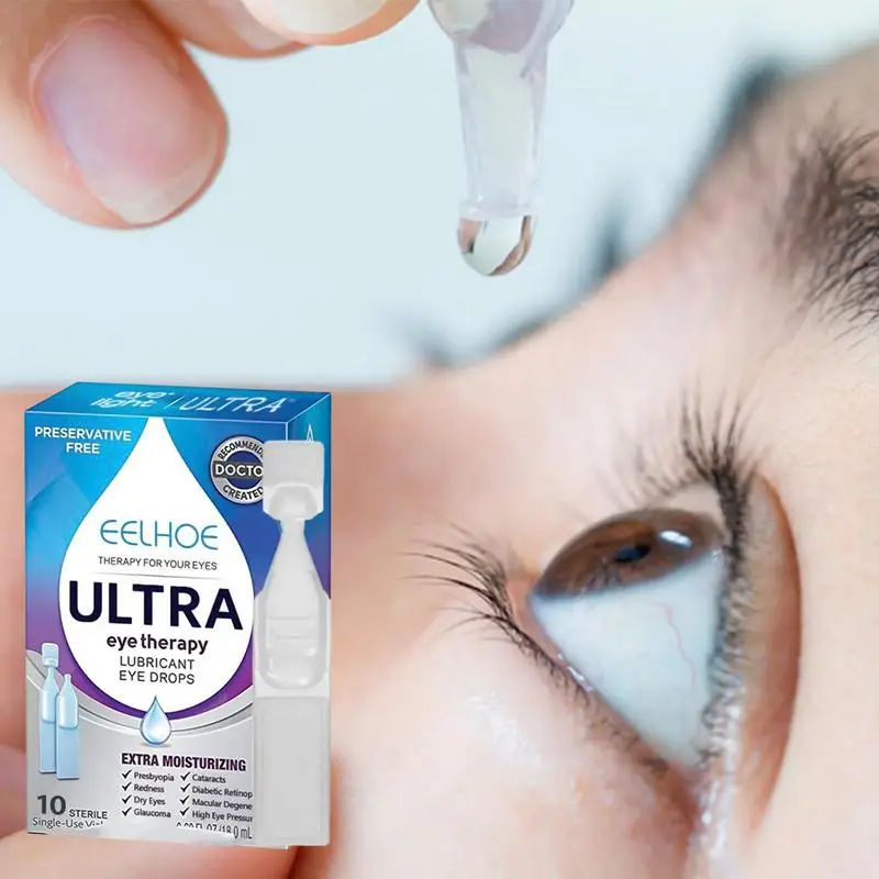 

Lubricant Eye Drops Dry Eye Symptom Reliever Drop Multi-symptom Eye Care Products For Fatigue Dry Eyes Blurred Vision
