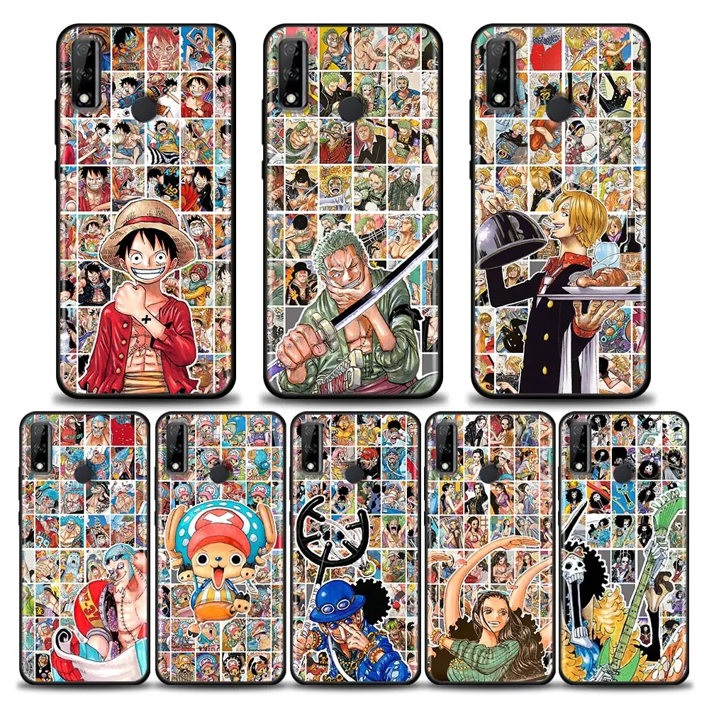 

Phone Case for Huawei Mate 40 10 20 Pro RS Case Y6 Y7 Y9 Y5p Y6p Y8s Y8p Y9a Y7a Silicone One Piece Luffy Japan Anime