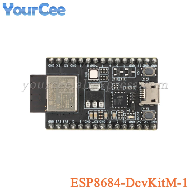 ESP8684-DevKitC-02 ESP8684-DevKitM-1 Модуль макетной платы ESP8684 WROOM-02C ESP8684-MINI-1 Беспроводной модуль