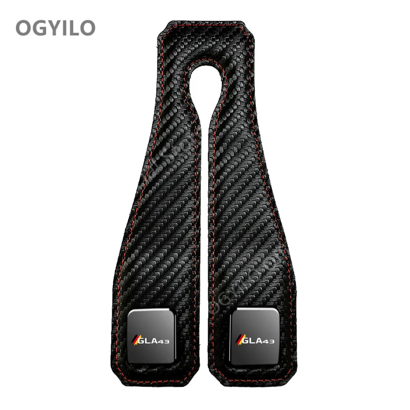 Крючок для подголовника автомобильного сиденья Mercedes Benz GLA43 замшевый двойной