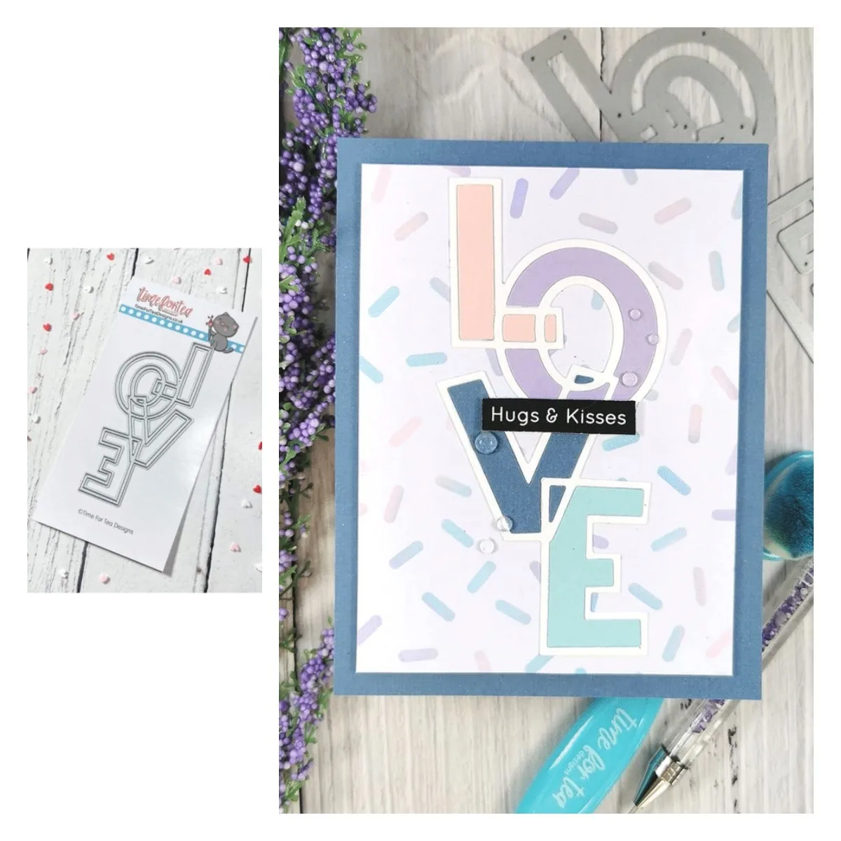 

Love Intertwined Sentiment Heartsmetal Cutting Dies For Diy Scrapbooking Crafts Maker Photo Album Template Handmade Decoration