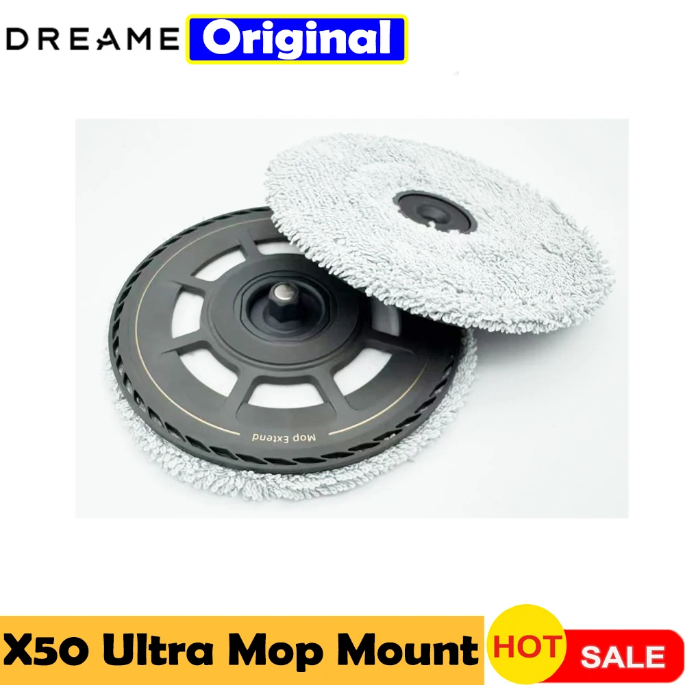

Крепление для швабры Dreame для X50 Ultra, аксессуар, робот-очиститель, запасные части, лоток для швабры с автоматическим подъемом для ковров, оригинальный лоток для швабры, мытье полов ﻿