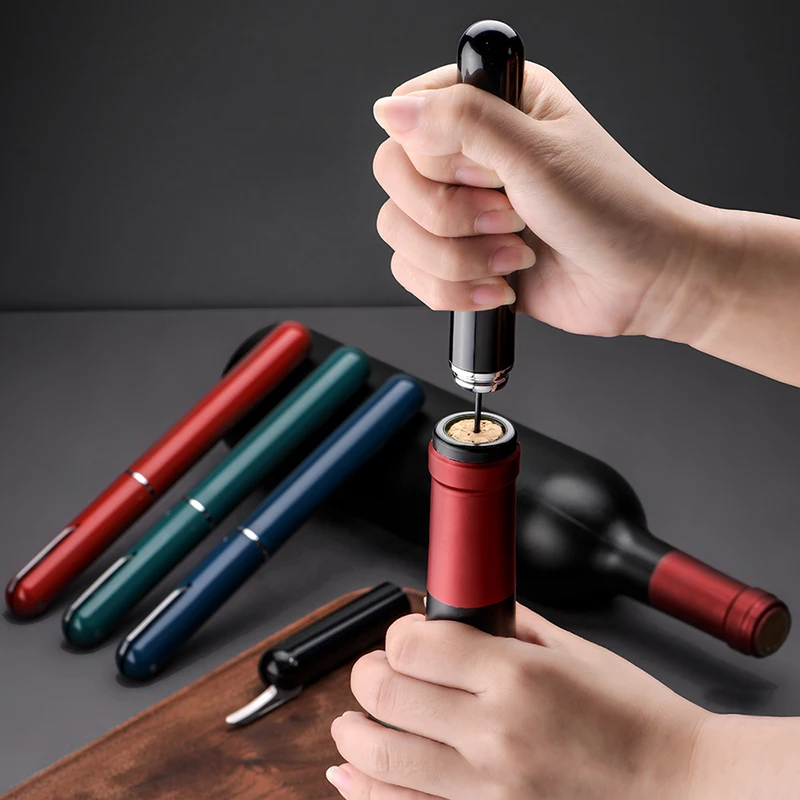 

Pneumatic Needle Bottle Opener Bottle Opener Wine Opener Kitchen Accessories Can Opener Kitchen Bar Cozinha Saca Corcho De Vino