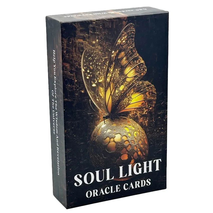 56 шт. карты Soul Light Oracle колода карточных игр 12x7 см гадальные без руководства