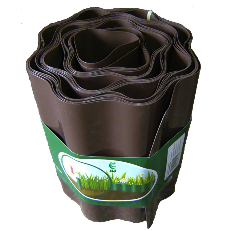 

Plastic Lawn Borders 20cm Height Grass Edging Border Garden Fence