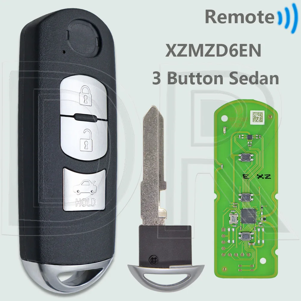 

DR 2/3 кнопка Xhorse VVDI XZMZD6EN специальная печатная плата глобальная версия умный автомобильный удаленный ключ для Mazda