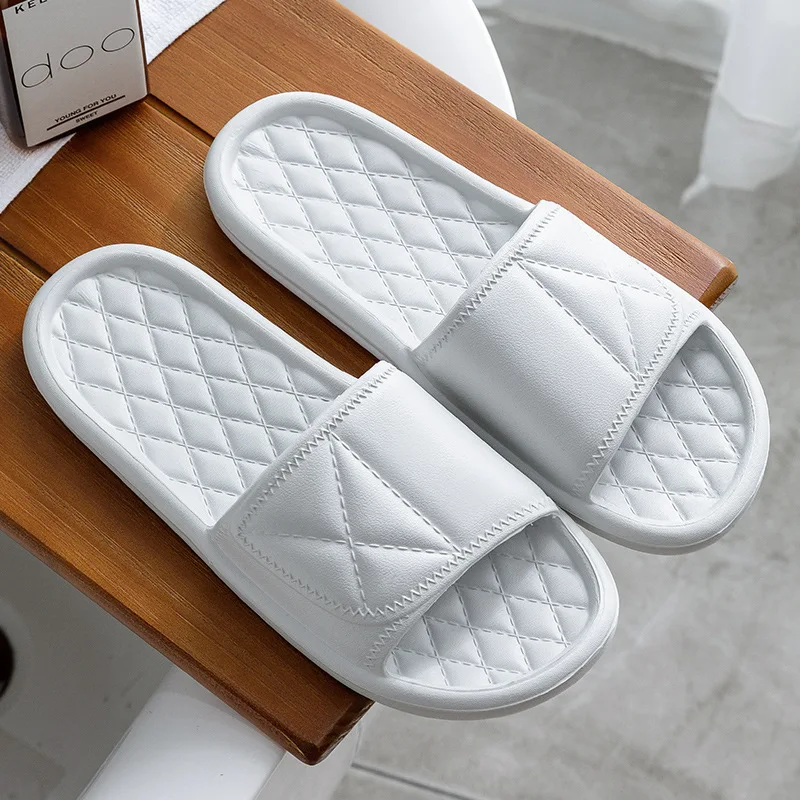 Fashion Women Thick Sole Slippers Summer Beach Slides Shoes Bathroom Anti-Slip Home Slipper Soft Sandals