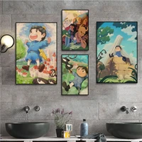 cartoon anime ranking of kings movie posters wall art retro posters for home vintage decorative painting