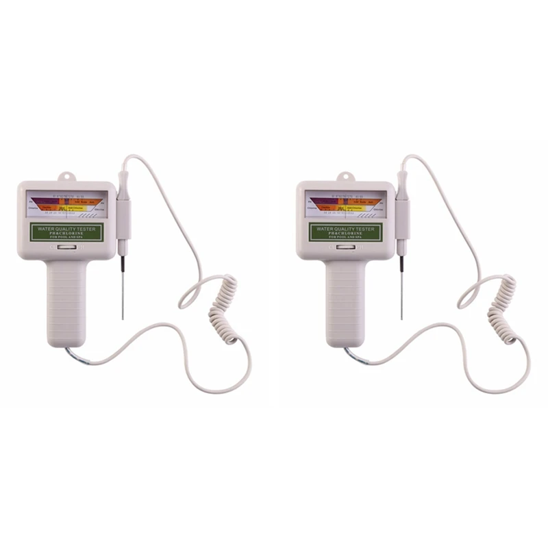 

Hot 2X Water PH Chlorine Tester Swimming Pool Quality Spa Level Meter Analysis Measurement Monitor Detector Check Test Kit
