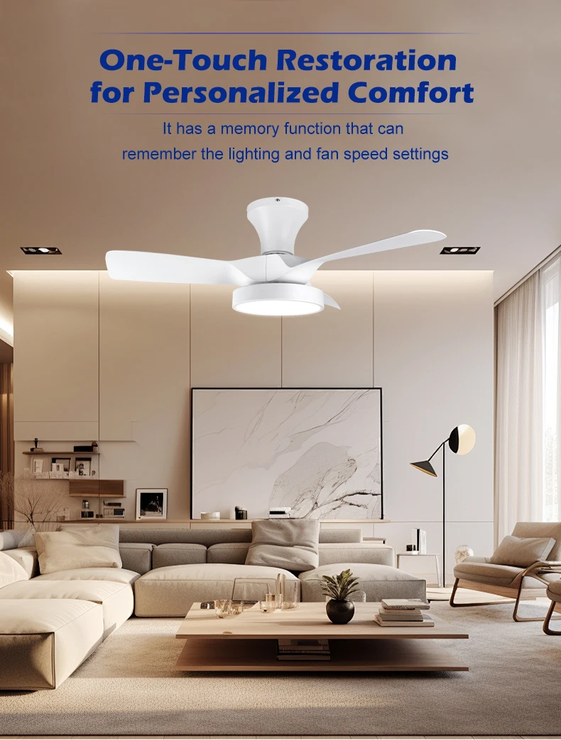 Вентилятор Потолочный с пультом дистанционного управления 12 В 32 дюйма