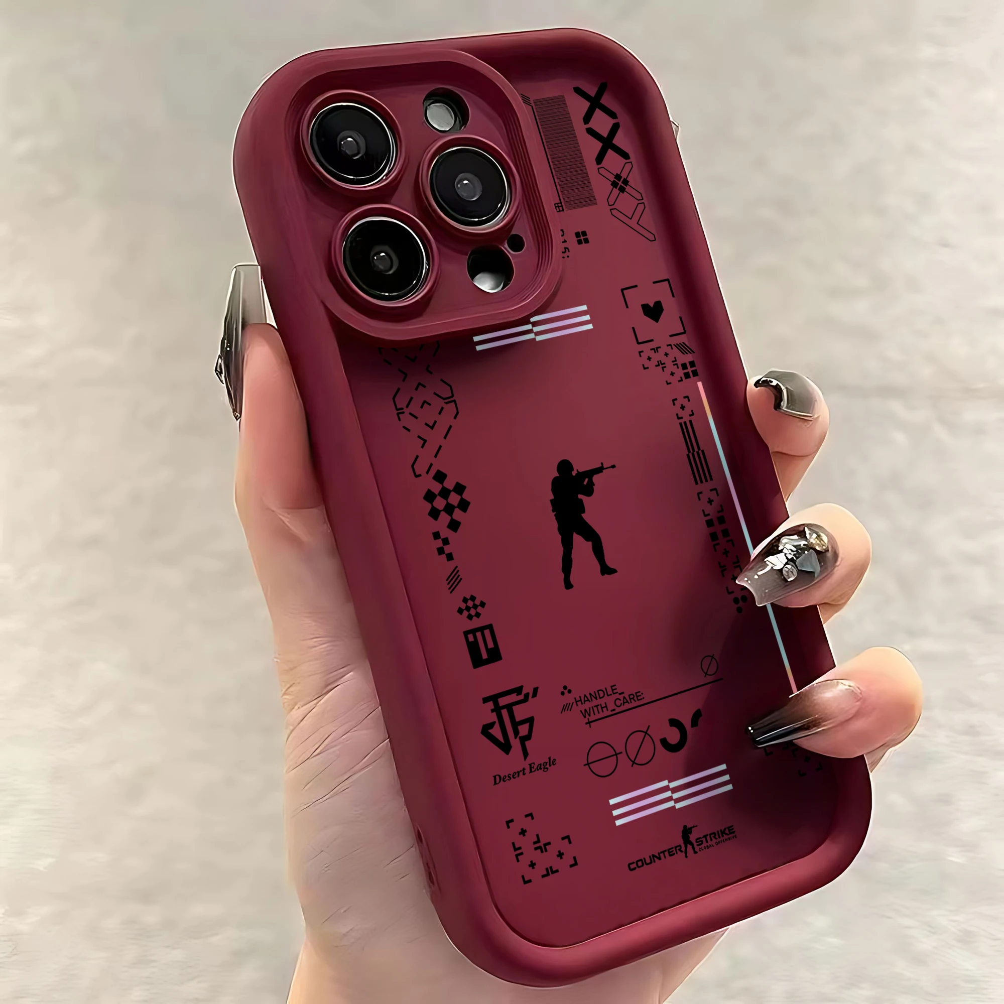 Чехол для IPhone 16 15 14 13 12 11 Pro Max Mini XR XS X 7 8 Plus