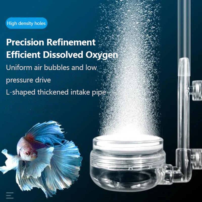 

1 шт. аквариумный распылитель прозрачный Диффузор CO2 очиститель встроенный поликарбонатный Материал специальная керамическая пластина аквариумный распылитель CO2