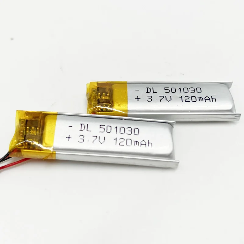 

Литий-полимерная аккумуляторная батарея 3,7 в, 120 мАч, 501030, литий-полимерные ионные элементы для Mp3, Mp4, Mp5, «сделай сам», PAD, DVD, электронной книги,...