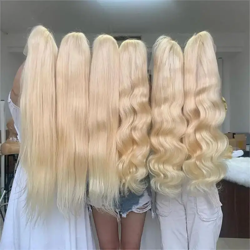 Синтетический кружевной парик 30 дюймов 613 blonde