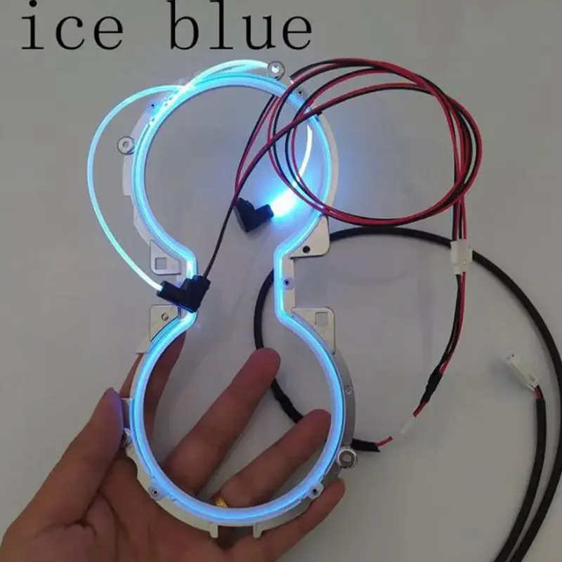 

Светодиодный подстаканник, атмосферный светильник для Toyota Camry 2018 2019 2020 2021 2022 2023, левая рука, внутренняя декоративная лампа IceBlue