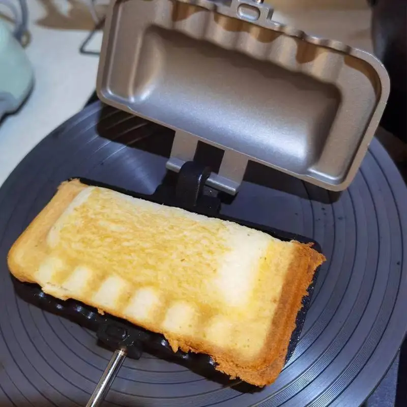 

Double Sided Sandwich Pan Non Stick Foldable Frying Pan Detachable Hot Dog Grilled Chees Machine Pancake Maker For Breakfast