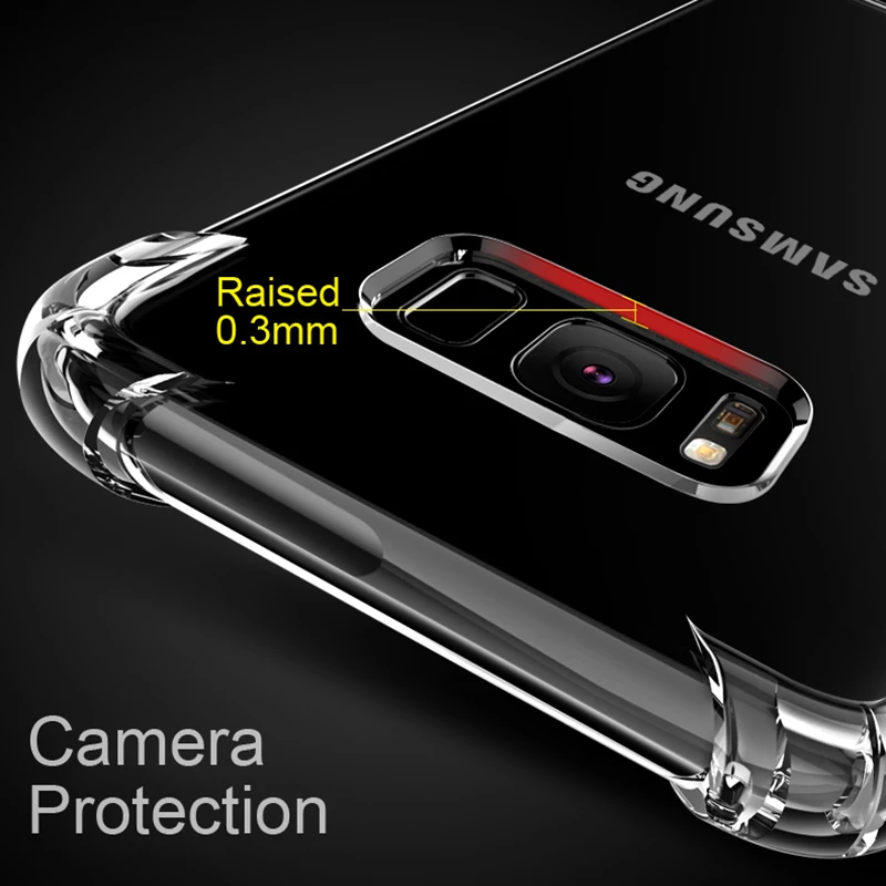 Силиконовый чехол для Samsung Galaxy S20 S21 S22 Ultra FE S10 S9 S8 Plus S7 Edge Note 20 10 9 8 - купить по
