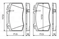 

BOSCH 0986495253 ON BRAKE BALATASI LANCER 0311 ASX 1113 KAMPANYALI (.)
