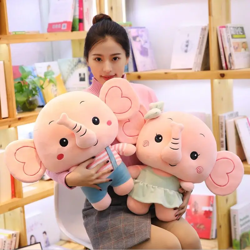 Игрушка плюшевая в виде слона 45 см | Игрушки и хобби