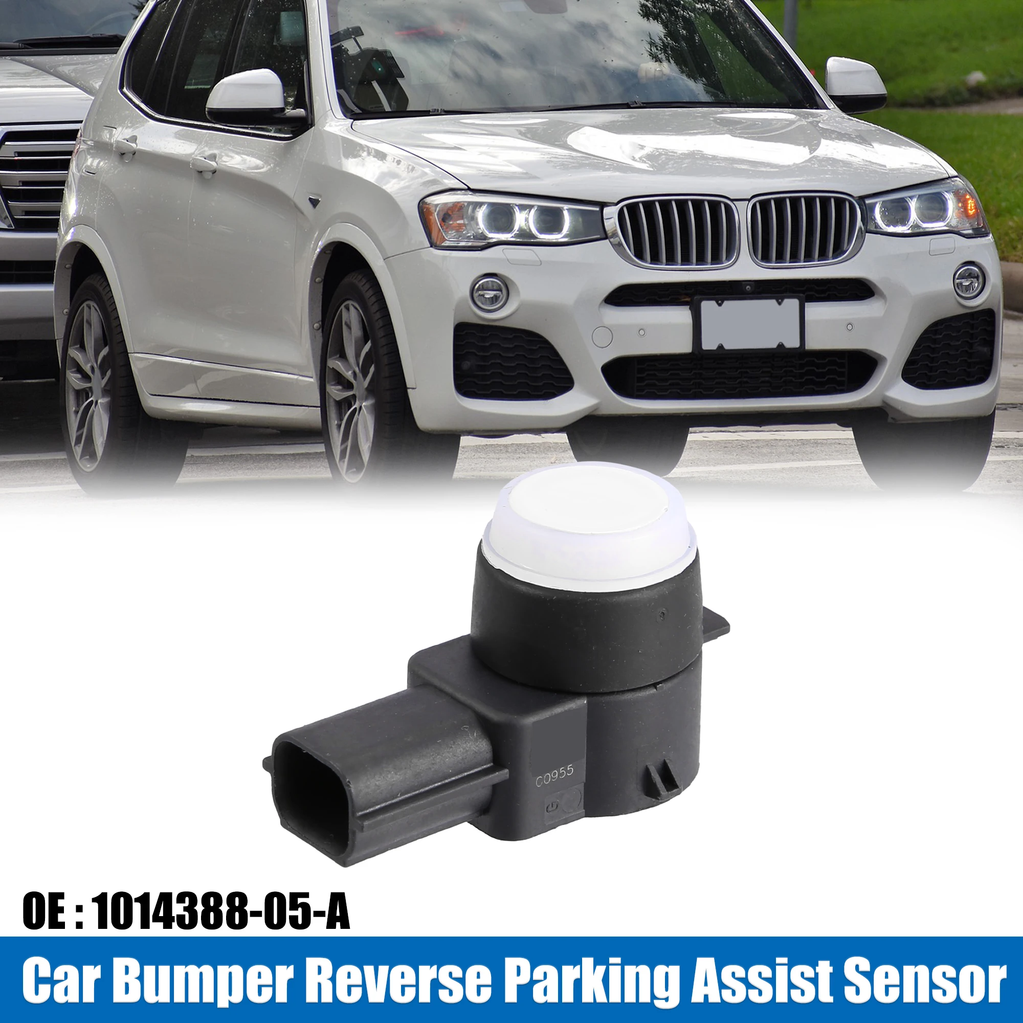 

Uxcell 1014388-05-A Car PDC Parking Sensor Bumper Sensor for Tesla Model S 2012-2015