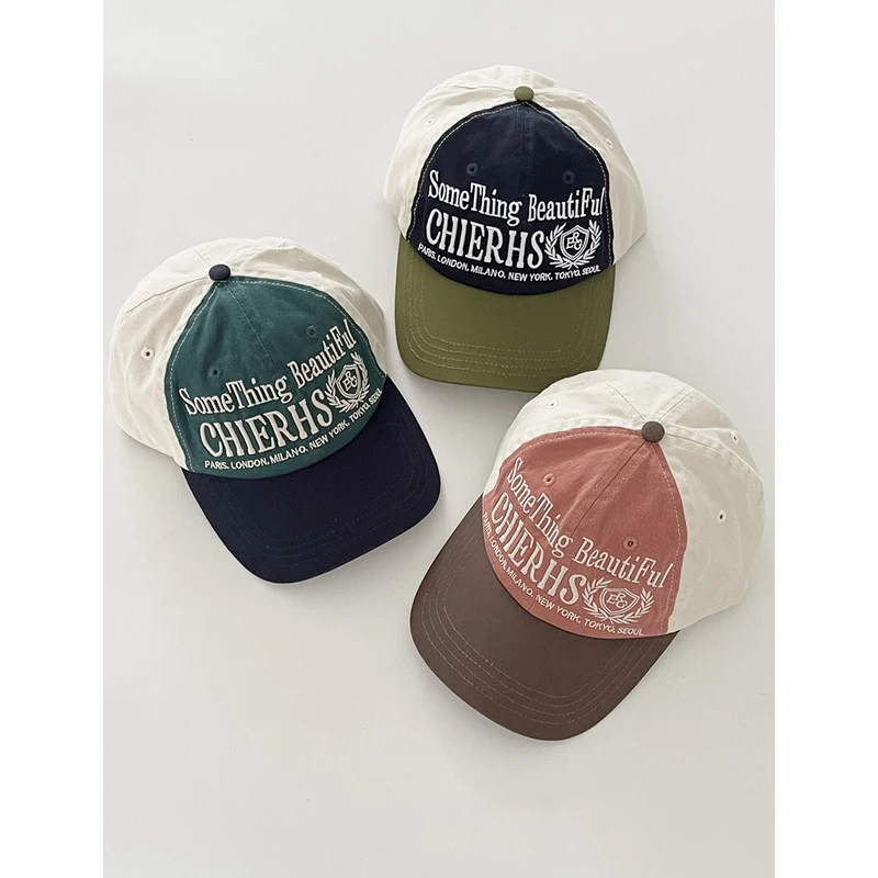 

Модная бейсболка VACIGODEN в стиле ретро с вышитыми буквами, мужская и женская кепка в уличном стиле, в стиле хип-хоп, мягкая Кепка От Солнца