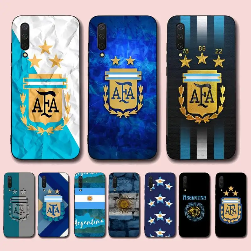 

Argentina Flag Phone Case For Xiaomi Mi 5X 8 9 10 11 12 lite pro 10T PocoX3pro PocoM3 Note 10 pro lite