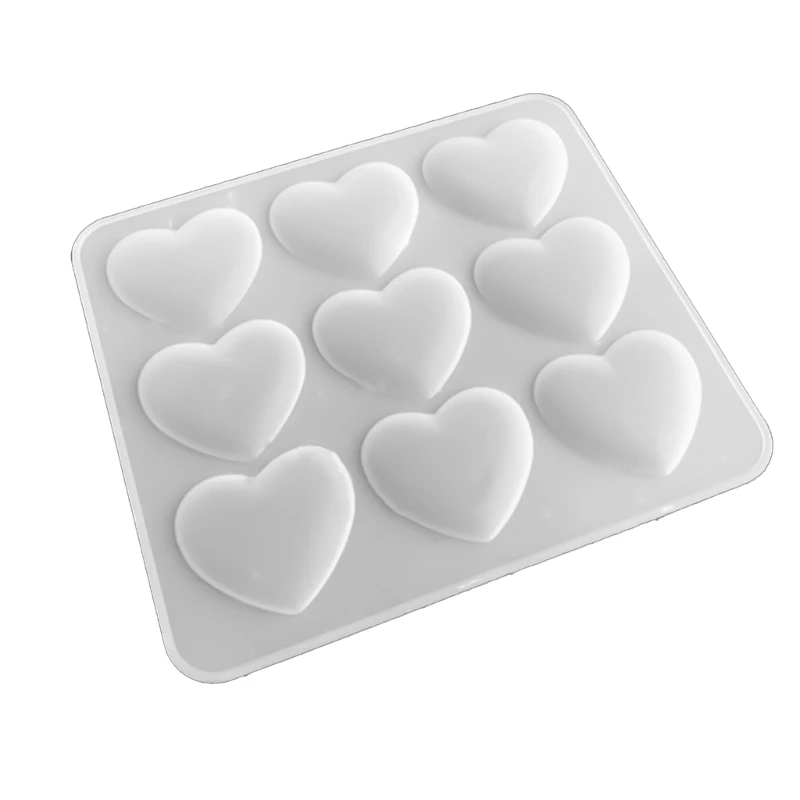 

Handicrafts Making Loves Heart Mold Silicone DIY 3D Decorations Casting Handmade Drop Shipping
