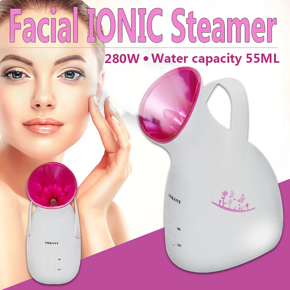 

Hair face steam engine heated vaporizer humidifier face moisturizer vaporizer spray sauna salon moisturizing face