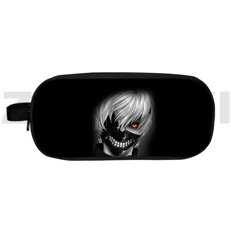 

Cute 3D Print Tokyo Ghoul Pencil Case School Stationery Student Gift Pen Bag Anime Harajuku Pencil Pouch Canvas Cosmetic Box