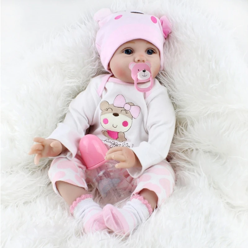 

Reborn Newborn Baby Realike Doll Handmade Lifelike Silicone 77HD