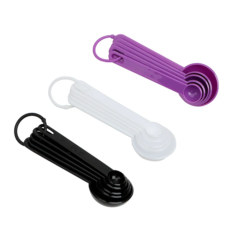 

Measure Tool Measuring Spoon For Baking Coffee Tea Plastic Baking Tool 5pcs/Set